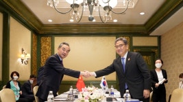 한중 외교장관 회담...박진 