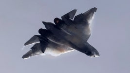 우크라이나 러시아 Su-57 전투기 파손시켜