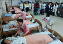 개원 100주년 기념 100인 헌혈