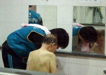 근로복지공단 태백지사 목욕봉사