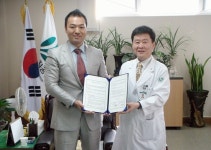 안산산재병원·베스트요양병원 악수