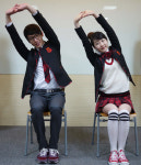 바른자세체조 따라해보세요