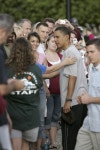 [영문] Obama again works out on Marine base