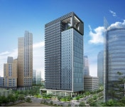 잠실역 사거리에 30층 높이 업무시설 건립