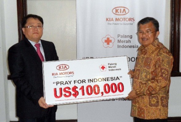 현대ㆍ기아차, 인도네시아에 성금 20만 달러 전달 | 포토뉴스