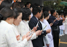 제주한라병원서 동시에 휴대전화 꺼내든 사연은