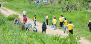 구리시 민.관.군 합동 환경정화활동