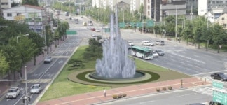 구리도매시장 앞 원형분수대 설치된다