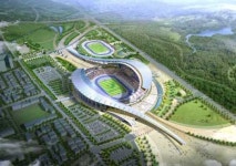 인천AG 주경기장, 마침내 첫삽