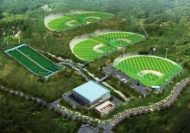 연천 고대산에 국내 최대 사회인 야구장 조성