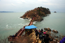 안산 대부해솔길 걷기행사 눈길