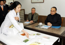 박재완 장관, 원주 사회적 기업 방문