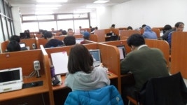 안양시 평촌도서관 노트북실 새 단장