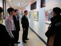 군포소방서, 유화전시회 봄 여울展 개최