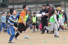 조금만더 달리면 결승점이야~!