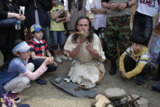 주말 아이들과 함께 구석기생활 체험하러 오세요