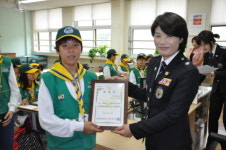 안양동안署 명예경찰 소년단 발대식 가져