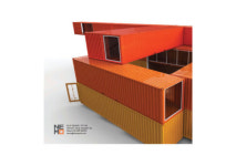 이태원에 노란주황네모난 컨테이너 독특..뭐지?