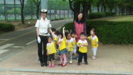 안양동안서, 어린이 교통안전교육 실시