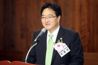<소비자안전포럼> 축사하는 우원식 국회의원