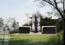 군포시 한얼공원 현충시설 집중