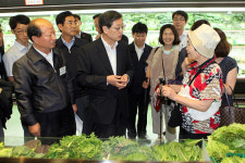 김총리, 농산물 물가 현장점검