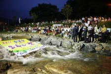 의왕시 왕곡천 문화의 밤 행사 열어