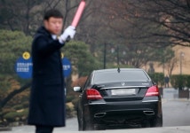 호암 25주기 추모식 삼엄한 분위기