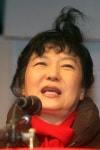 박근혜, 새로운 헤어스타일?