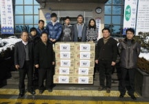 경기도 해양수산지원연구소, 용문면 불우이웃에 생필품 전달