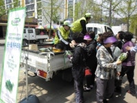 대우산업개발, 전주에서 ‘사랑릴레이’ 이벤트 펼쳐