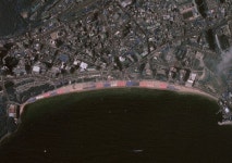 항우연, 아리랑 3호 촬영 해운대 위성사진 공개