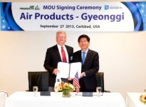 경기도, 美 샌디에고에서 에어프로덕츠사와 MOU 체결