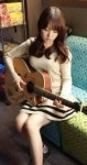 민아 영화 촬영, 통기타 들고 저 영화촬영하러 광주 왔어요