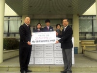 인천계양중학교, 아버지교육기부단 ‘사랑의 김장김치 29박스 기탁’