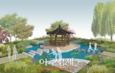 광주 도심 유휴부지에 물의 정원 조성