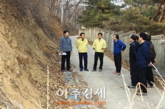 과천시 부시장 관내 취약지역 현장점검