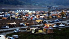 세종시 합강공원 오토캠핑장서, ‘자전거 즐겨타기”