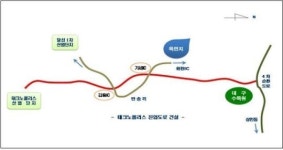대구 테크노폴리스 진입도로, 하반기 개통 준비 순조