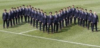 [브라질 월드컵] 축구대표팀 공식 단복 전격 공개…네티즌들 “옷발 잘 받네”
