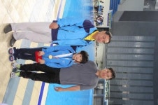 다이빙 1년차, 제43회 전국소년체육대회 다이빙 금, 동메달로 만점 활약