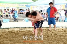 광주시 씨름왕 선발대회 성황리 마쳐