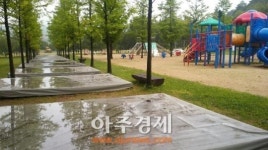 금강자연휴양림 야영장 최신시설로 새단장