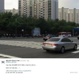 광역버스 입석 금지 둘째날 영통역 부근 정류소, 대기줄 엄청나네요