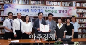고양시, 일산21세기병원과 ‘희망의 다리’ 무료수술 지원 협약 체결