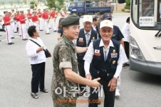 육군훈련소, 논산시 보훈단체 초청행사