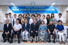의왕도시공사·의왕시 행복학습마을간 업무협약 체결