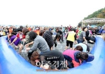 서산시 제1회 중앙리 갯마을 뻘낙지 먹물축제‘성황’...3만명 다녀가