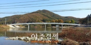 양평군, 삼가리 선바위교량 준공…선바위 주민 30년 숙원 풀어