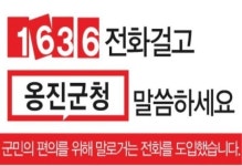 옹진군, 말로 거는 전화‘1636’개통
